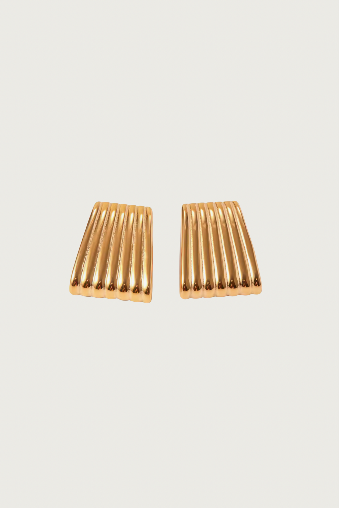 Ridge Stud Earrings