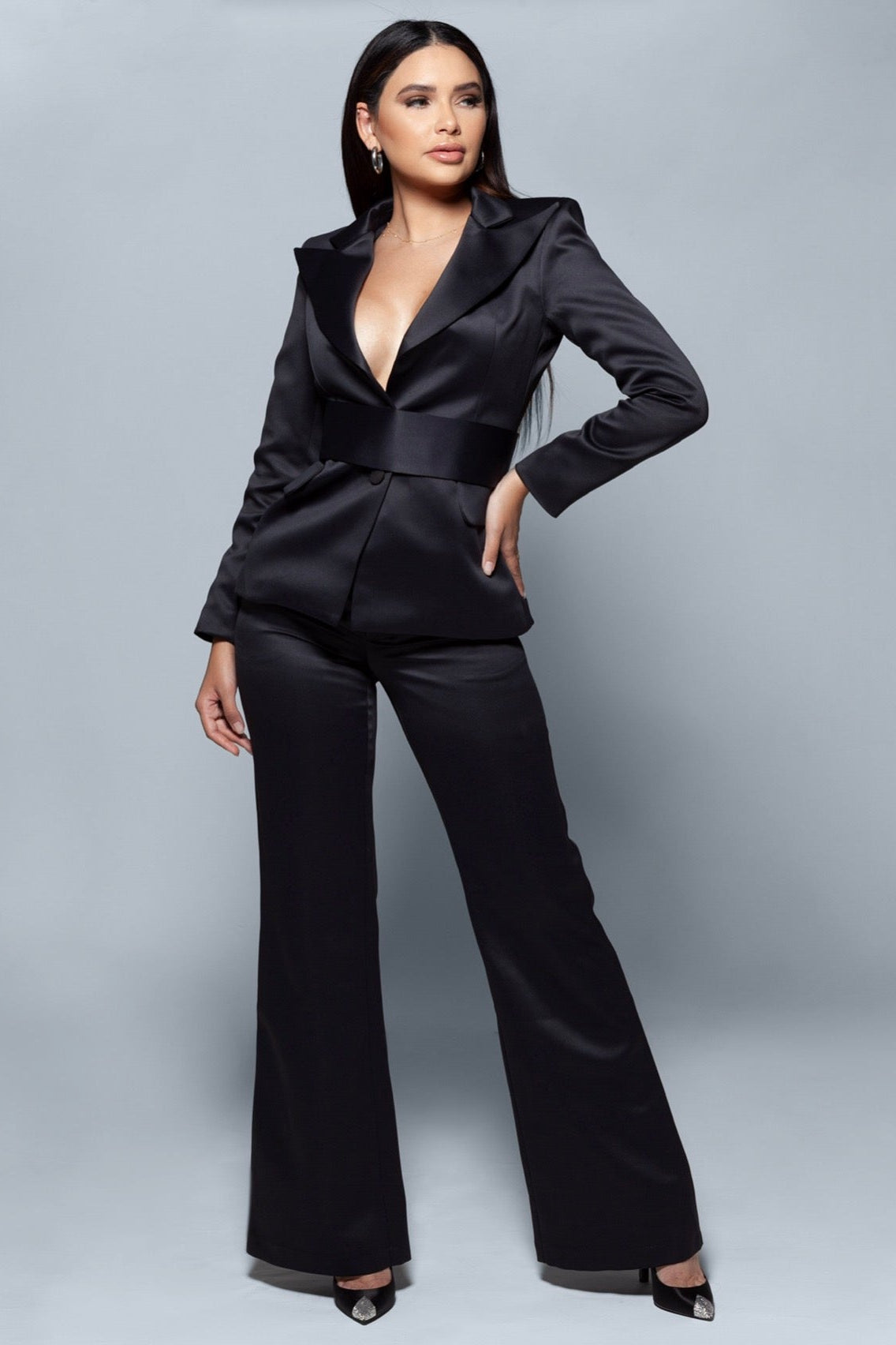 Tailored Flare Pants