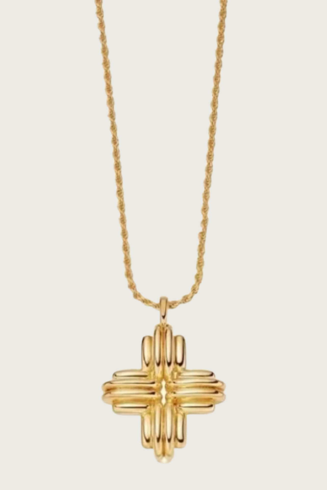 18k Gold Plated Cross Necklace