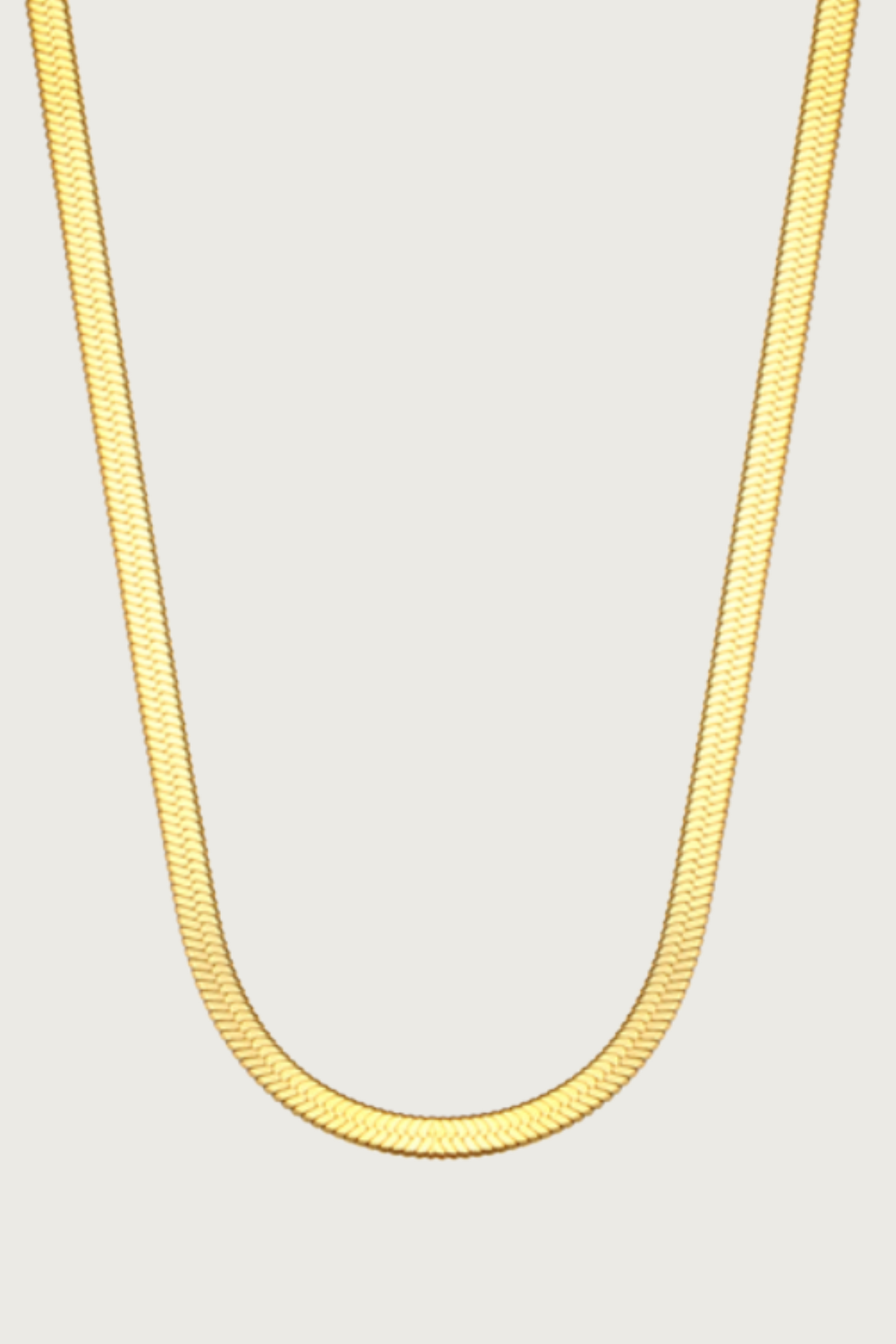 18K Gold Plated Snake Chain Necklace