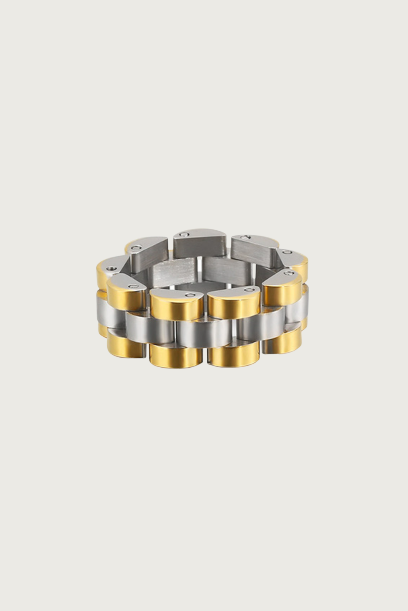 18k Gold Plated Stainless Steel Ring