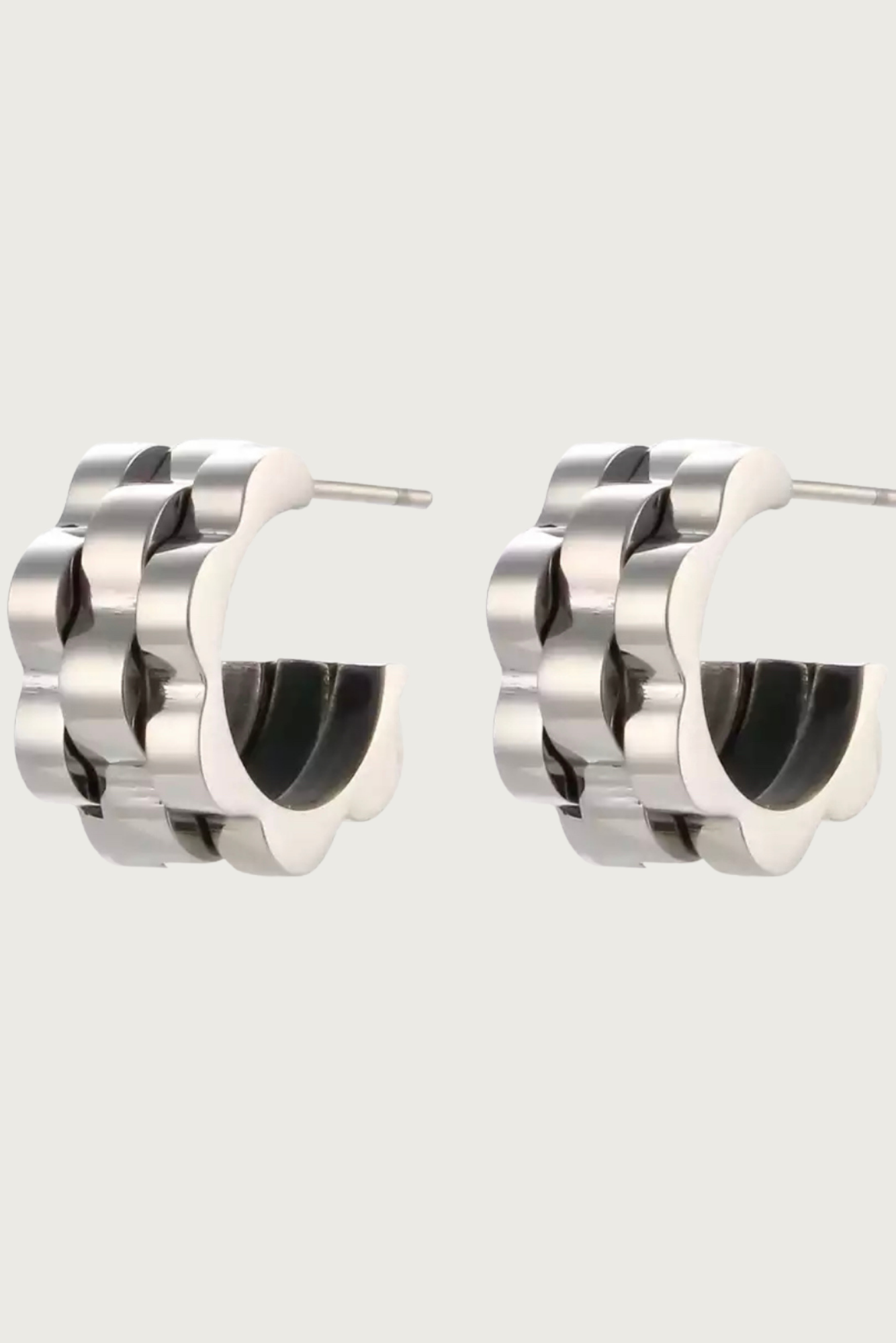 18k Gold Plated Stainless Steel Earrings