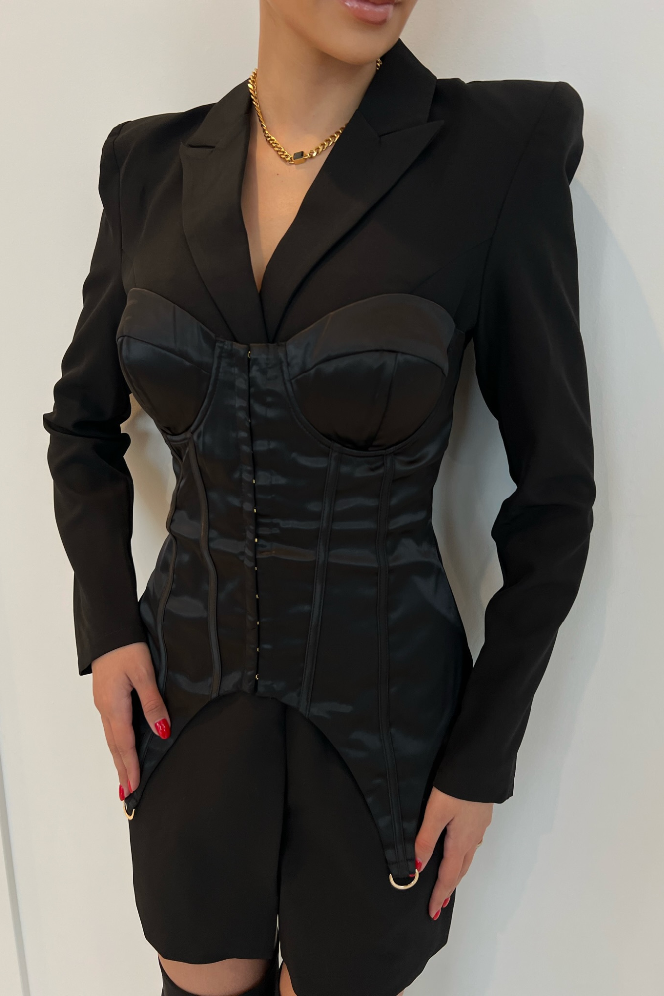 Corset Blazer Dress