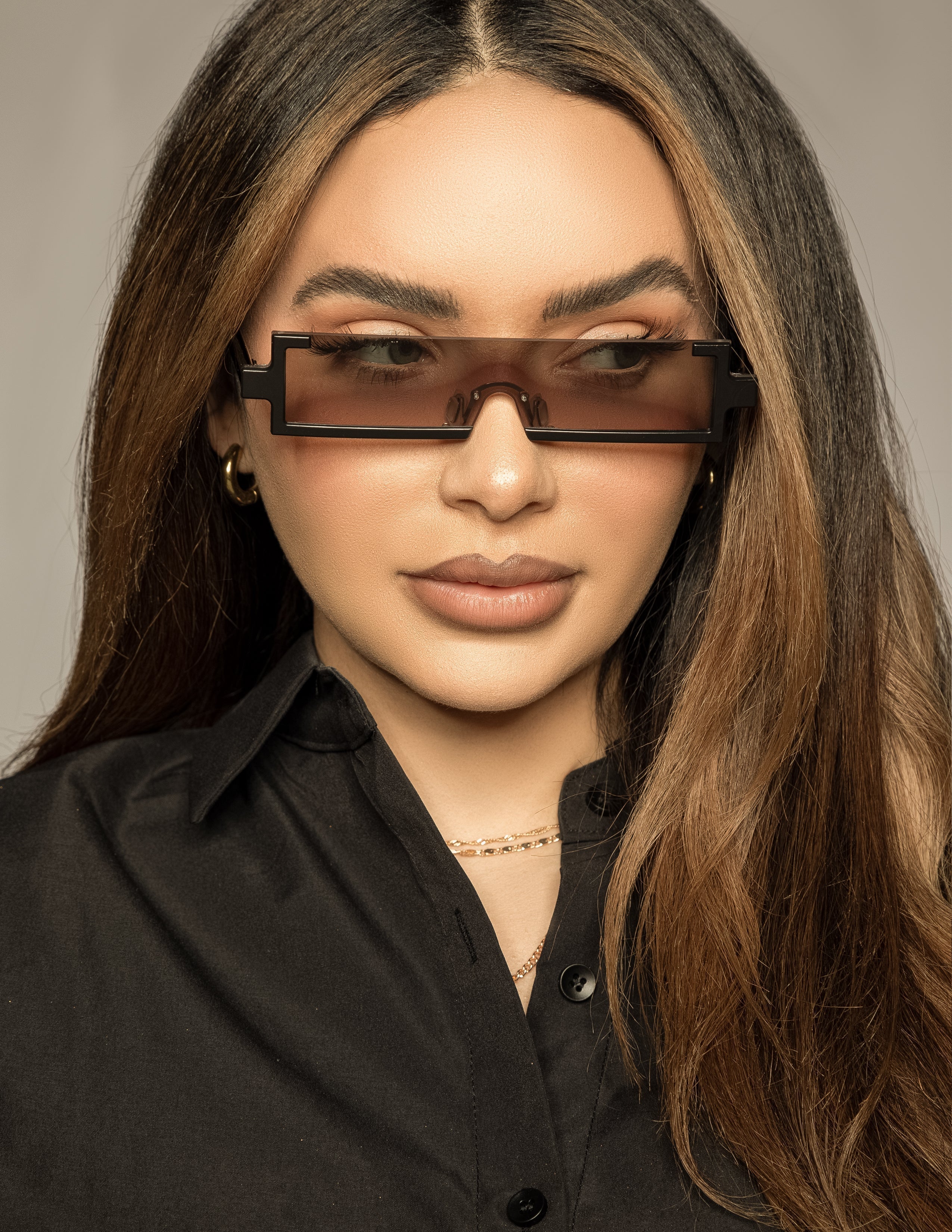 Slim Shield Sunglasses - Military Green