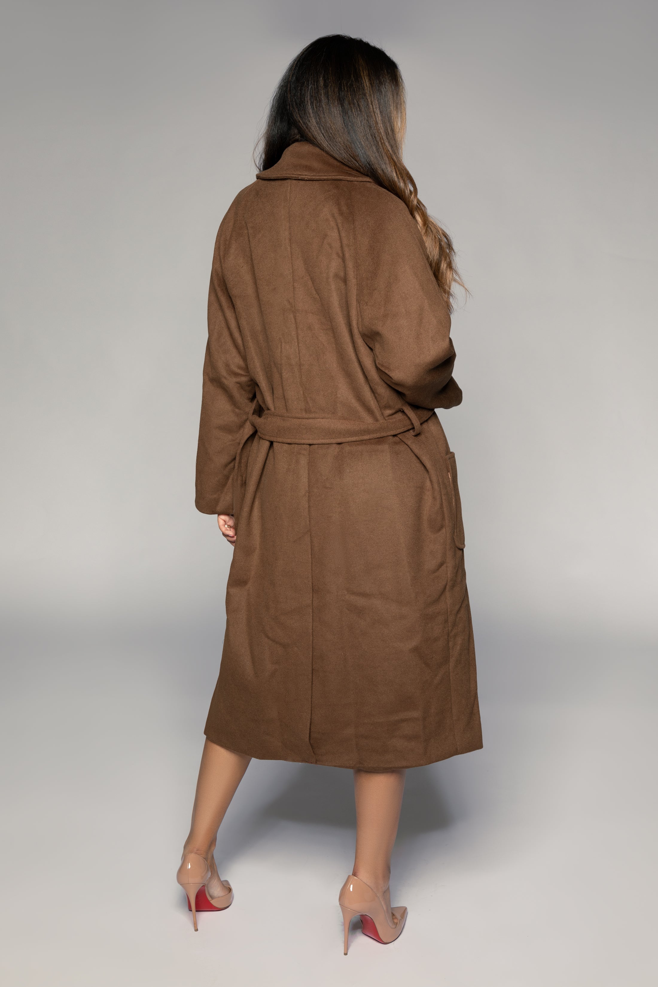 Wrap Wool Coat