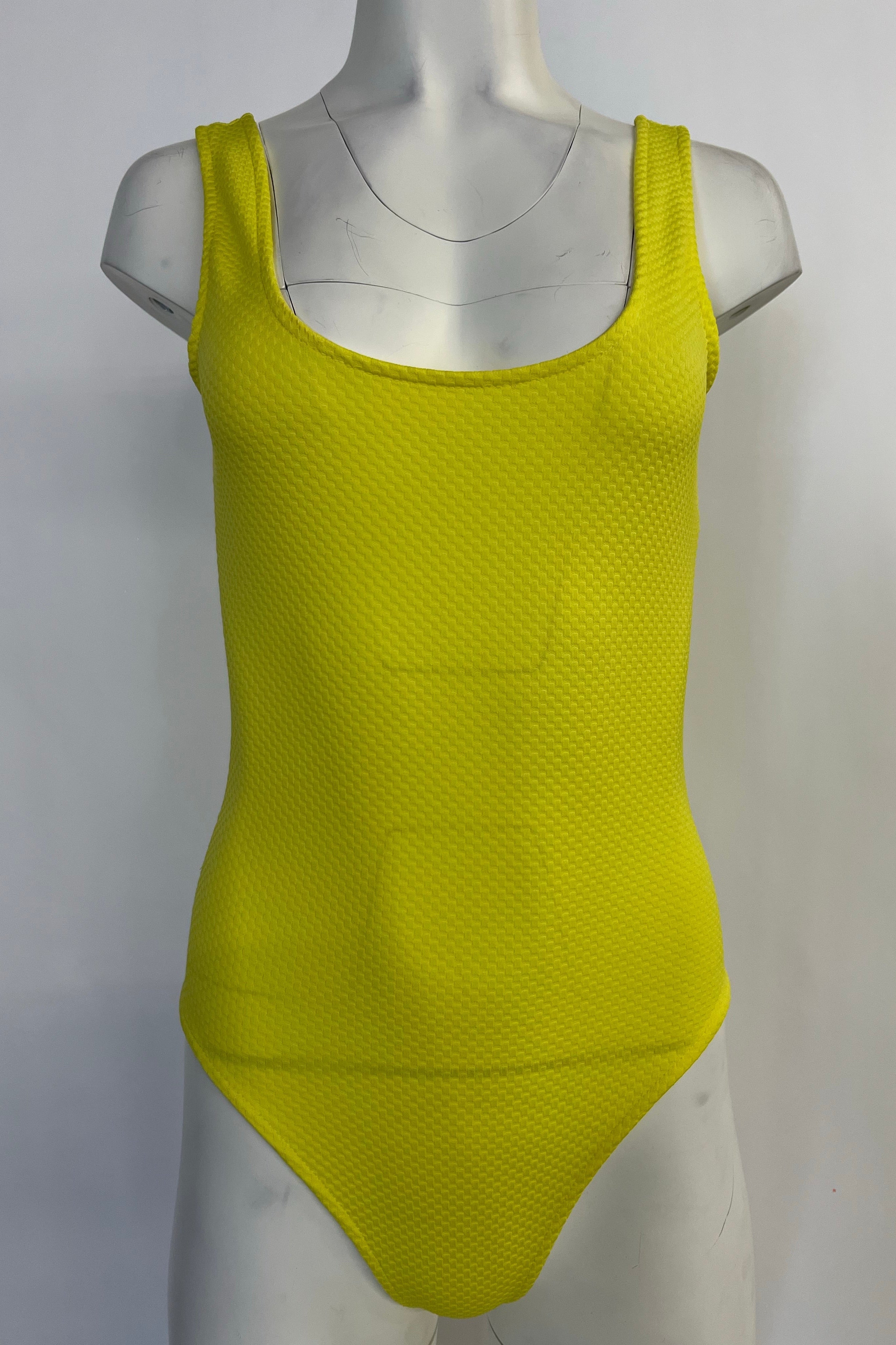 Neon Yellow Bodysuit