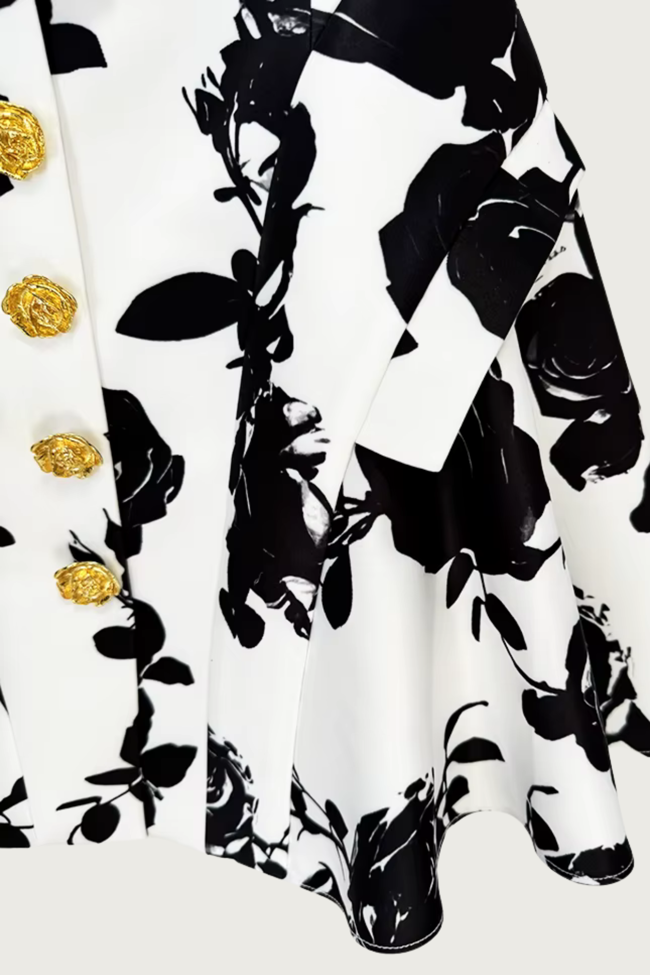 Floral Flare Mini Skirt