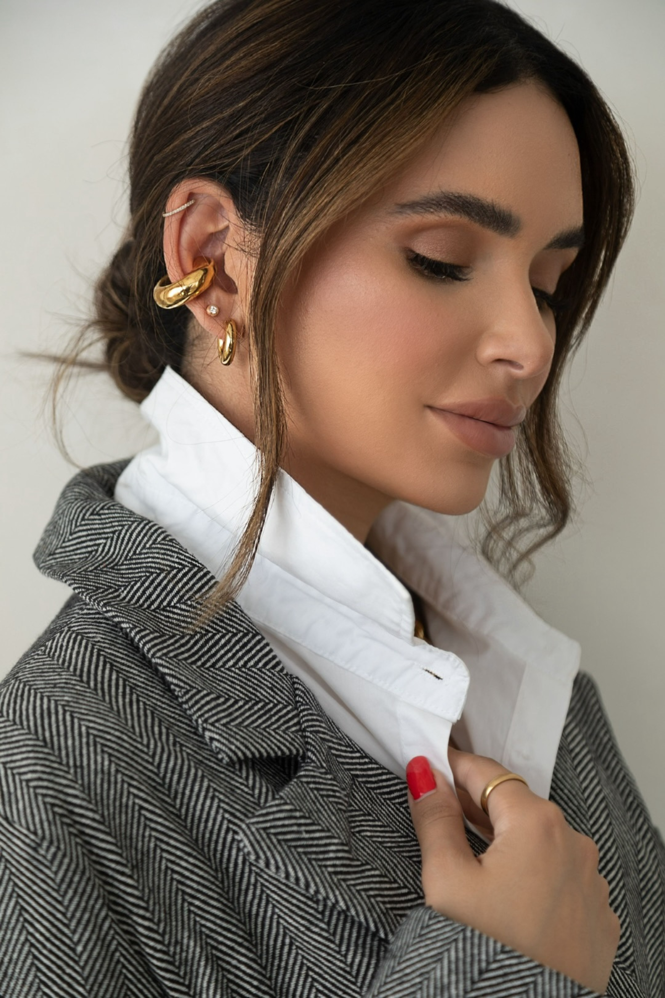 18k Gold Plated Ear Cuff