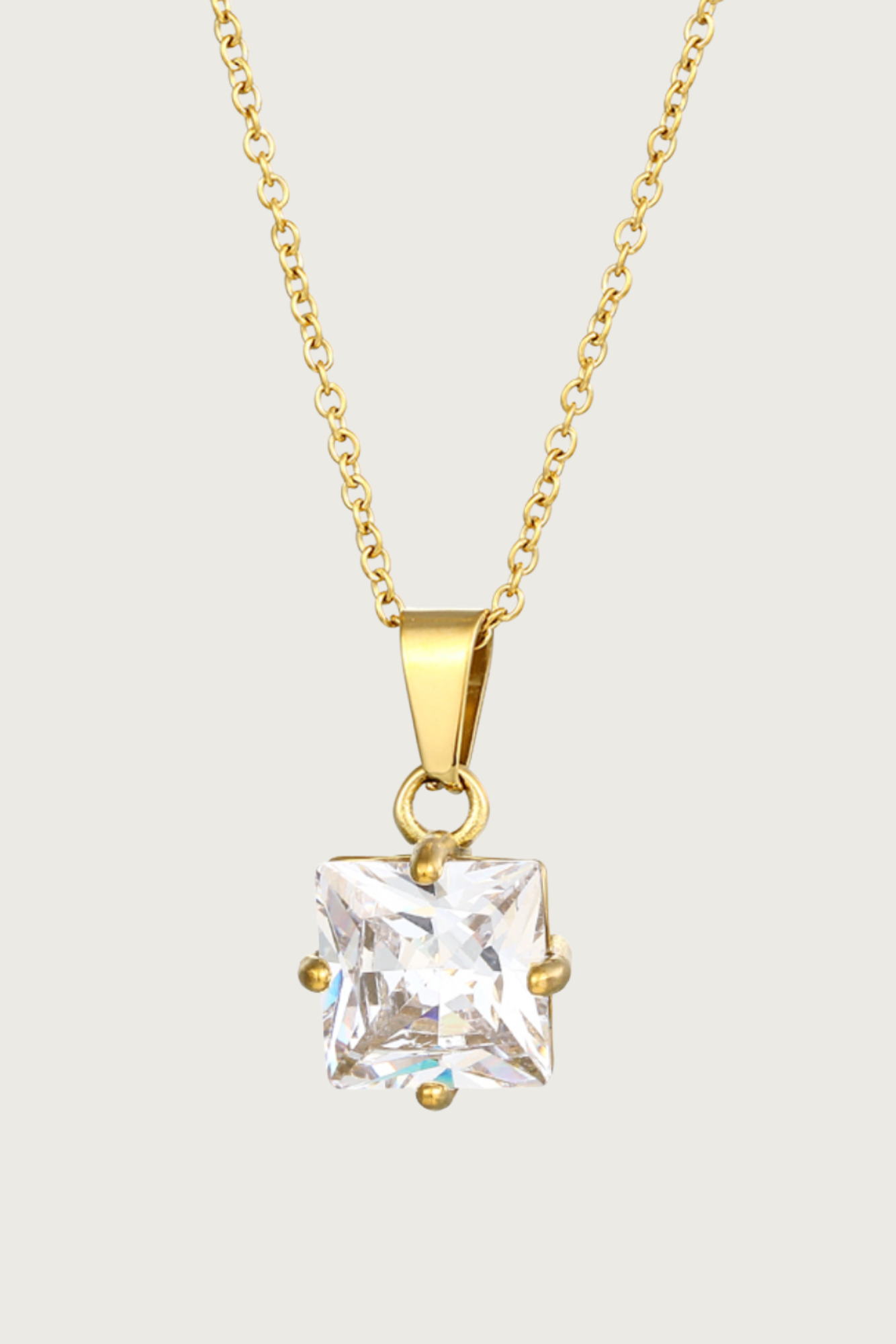 18k Gold Plated Pendant Necklace