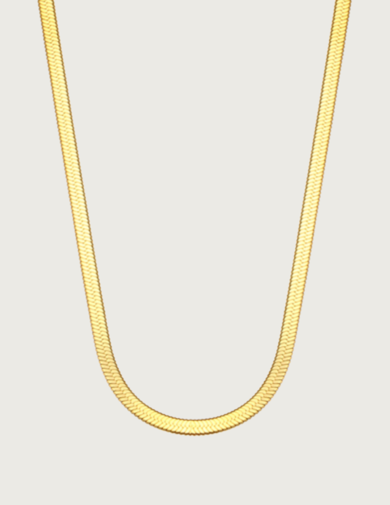 18K Gold Plated Snake Chain Necklace