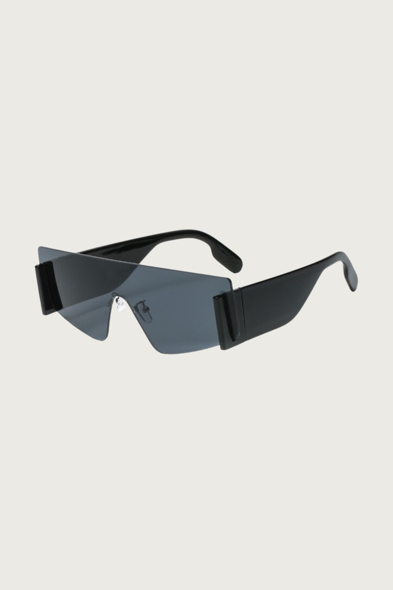 Rimless Shield Sunglasses