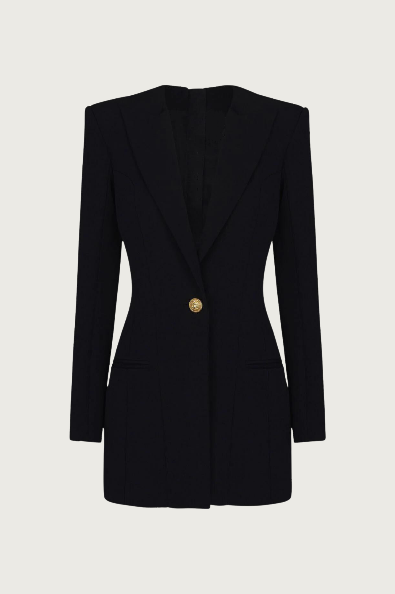 Single Button Blazer Dress