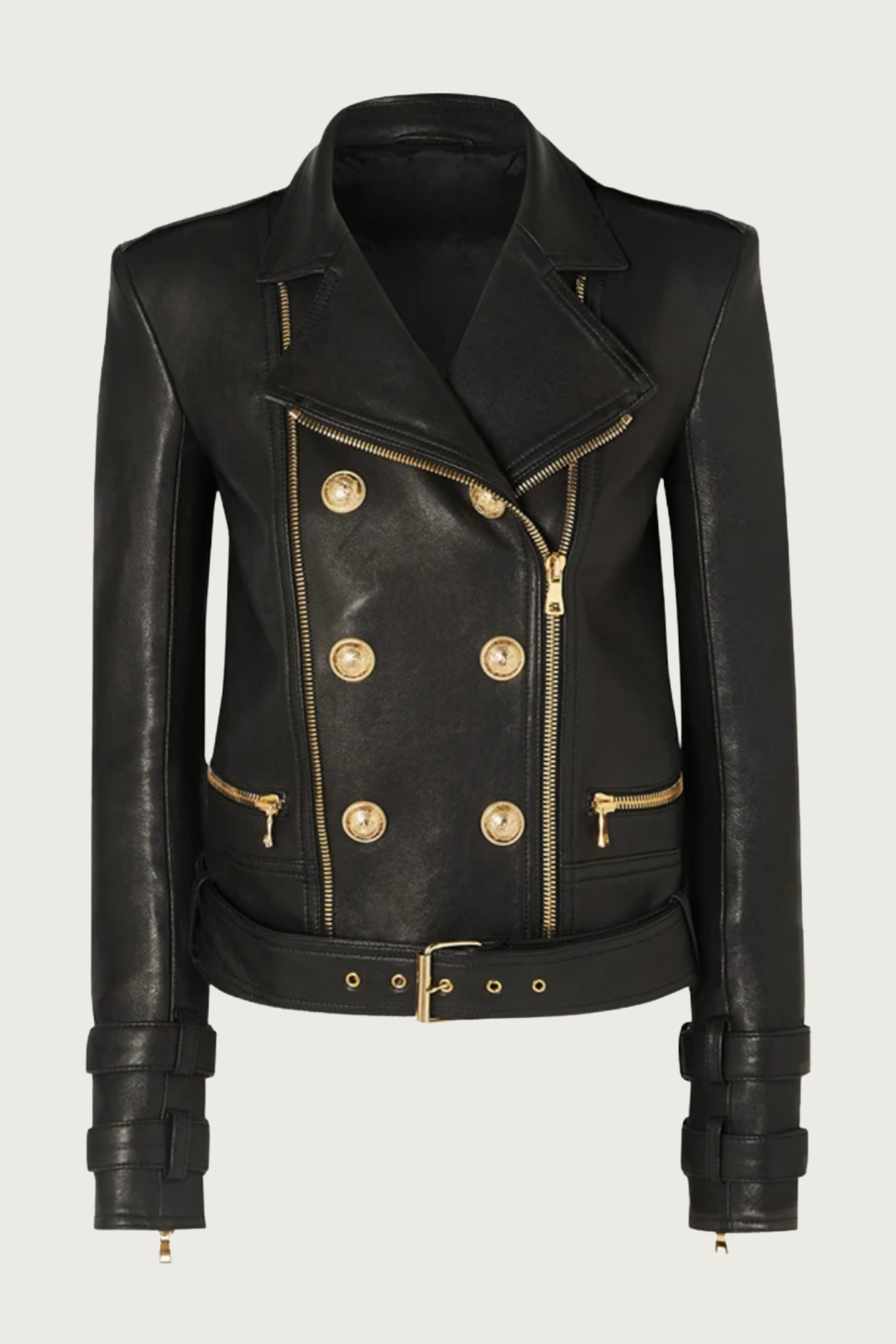 Leather Biker Jacket