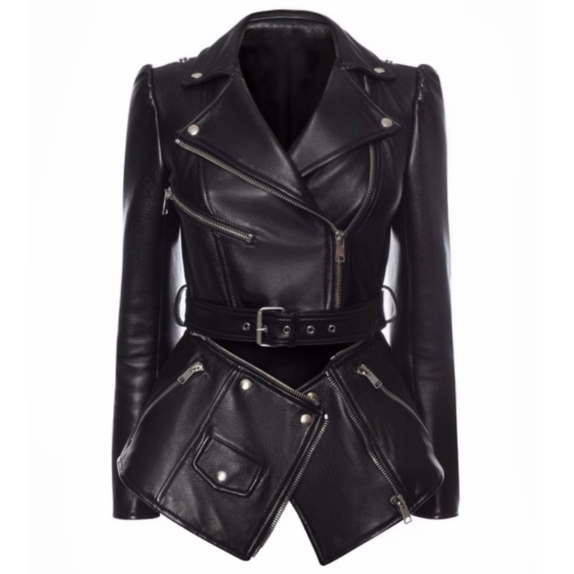 Vegan Detachable Double Leather Jacket