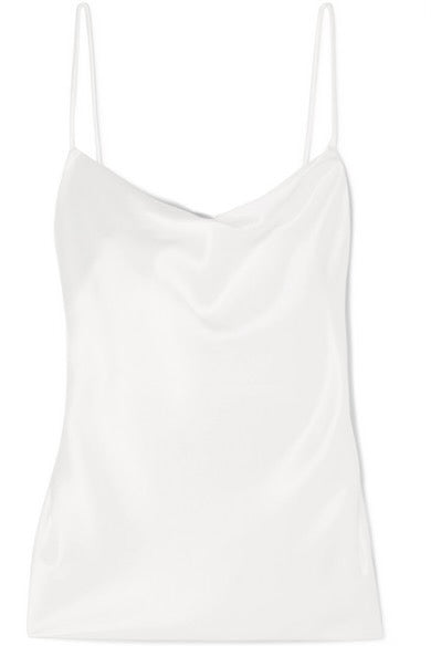 Satin Draped Cami