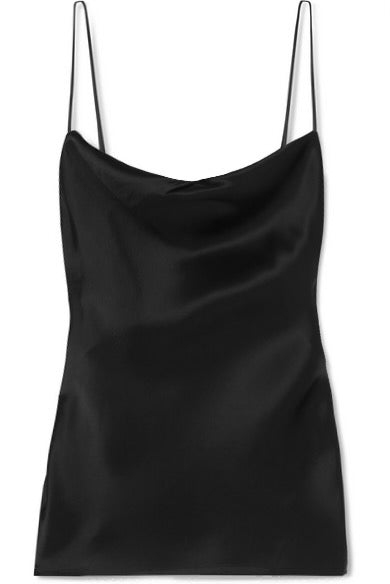 Satin Draped Cami