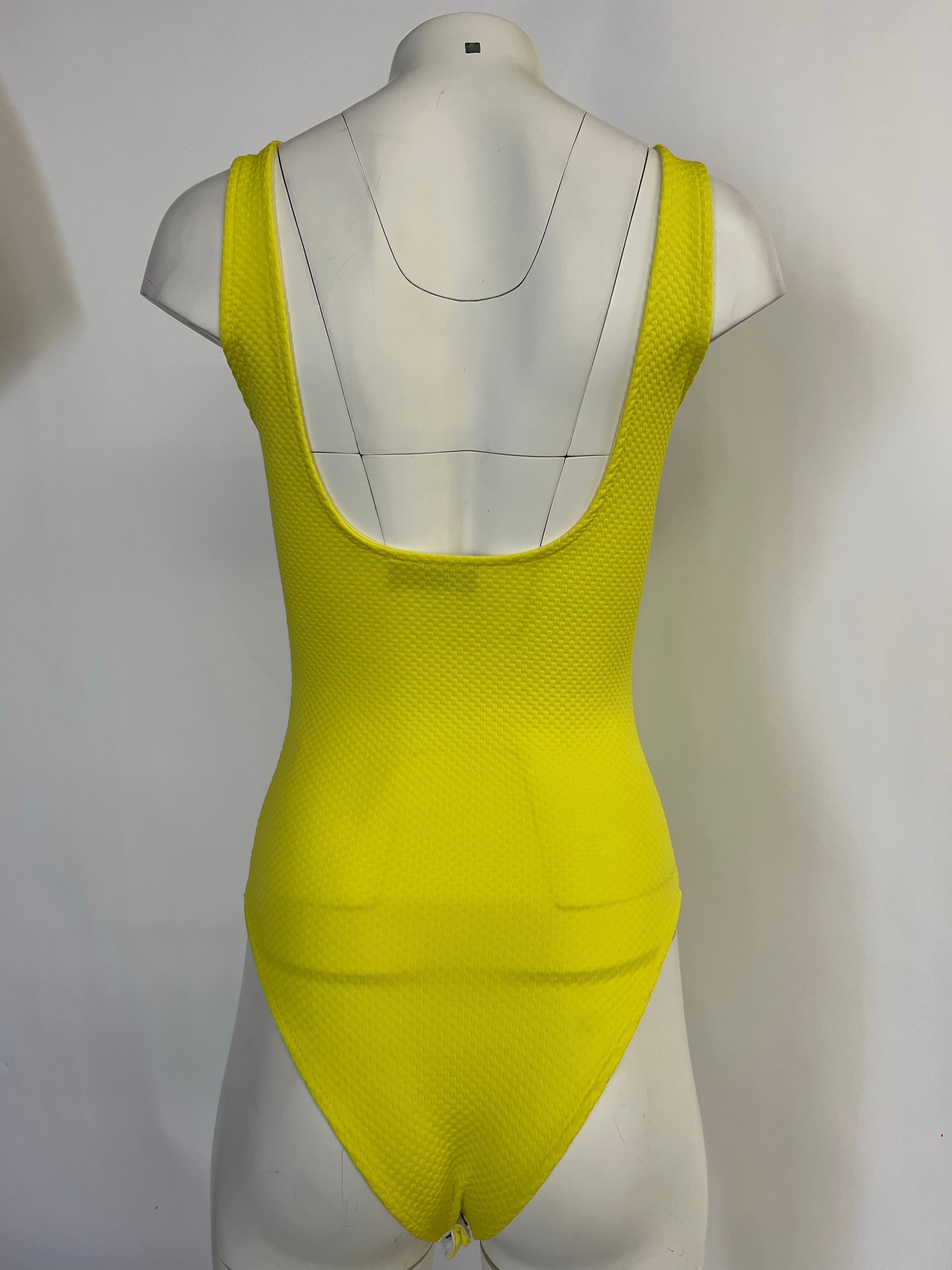 Neon Yellow Bodysuit