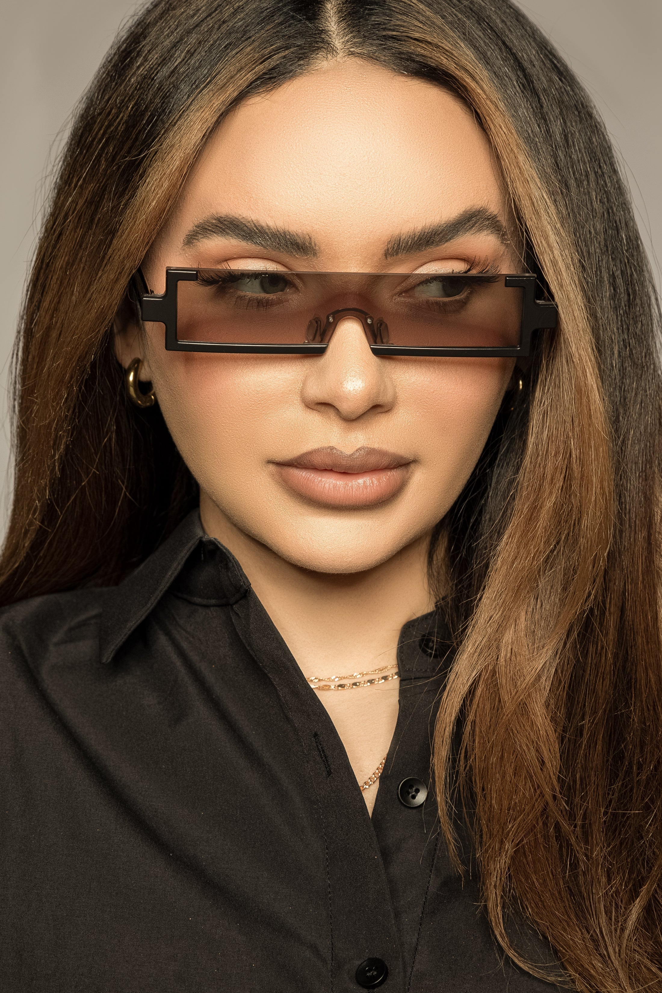 Slim Shield Sunglasses - Military Green