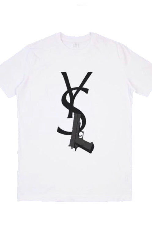YSL Tee - White