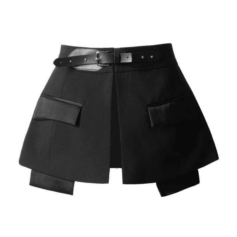 Detachable Peplum Pants