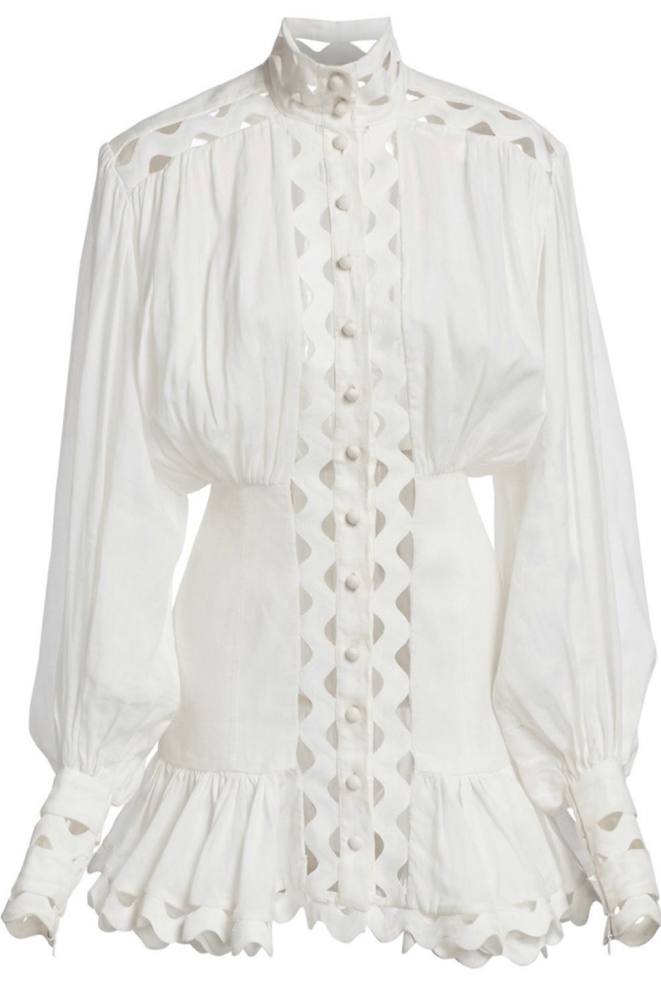 Turtleneck Cut Out Mini Dress