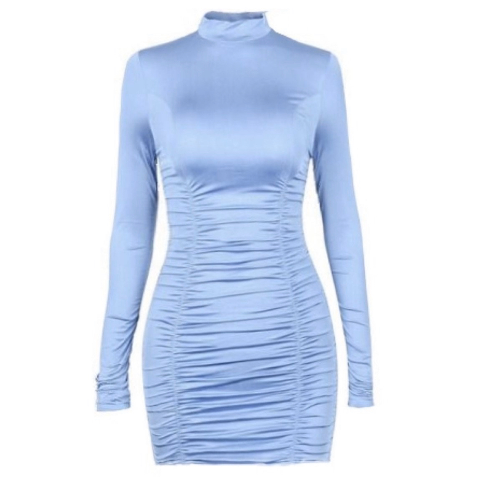 Ruched Mini Dress