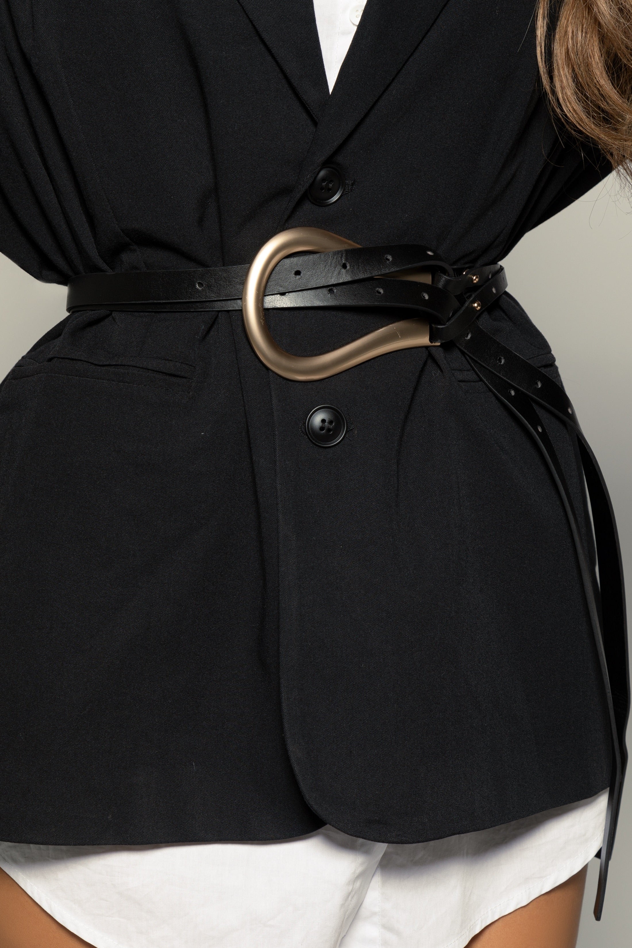 Horseshoe Buckle Belt