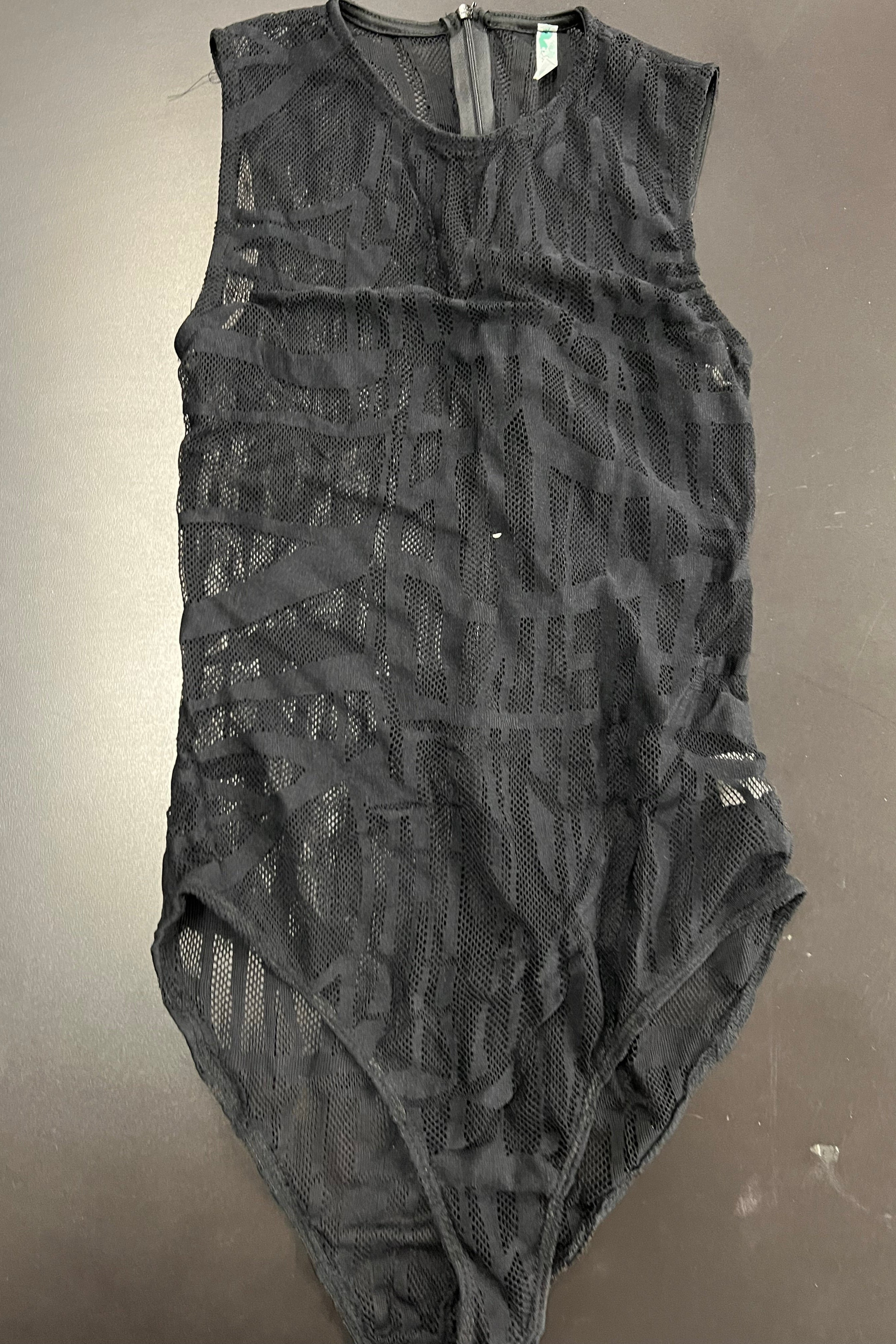 Mesh Design Bodysuit