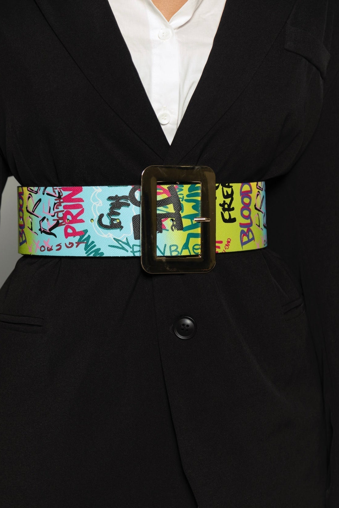 Street Art waist Belt - Multi-Color