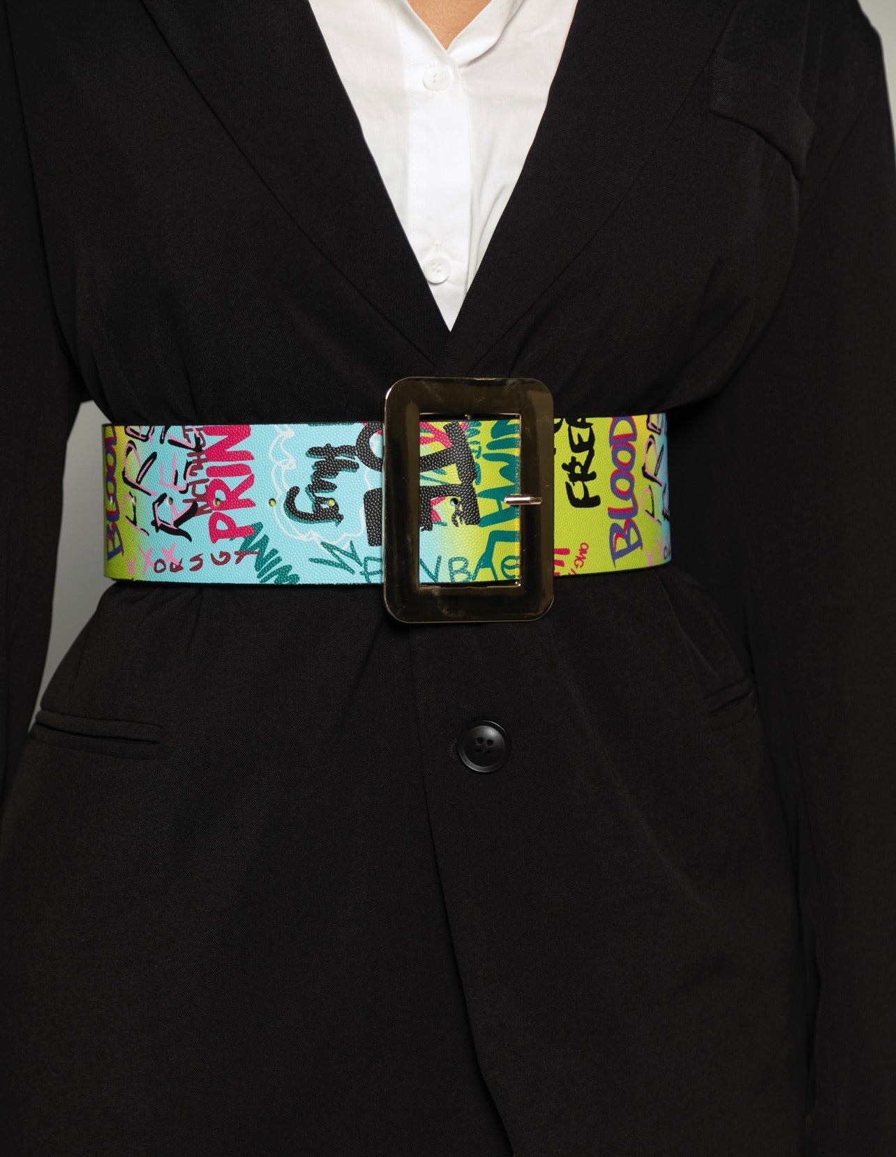 Street Art waist Belt - Multi-Color