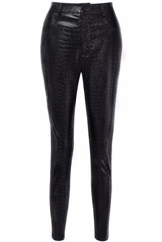 Vegan Crocodile Pants