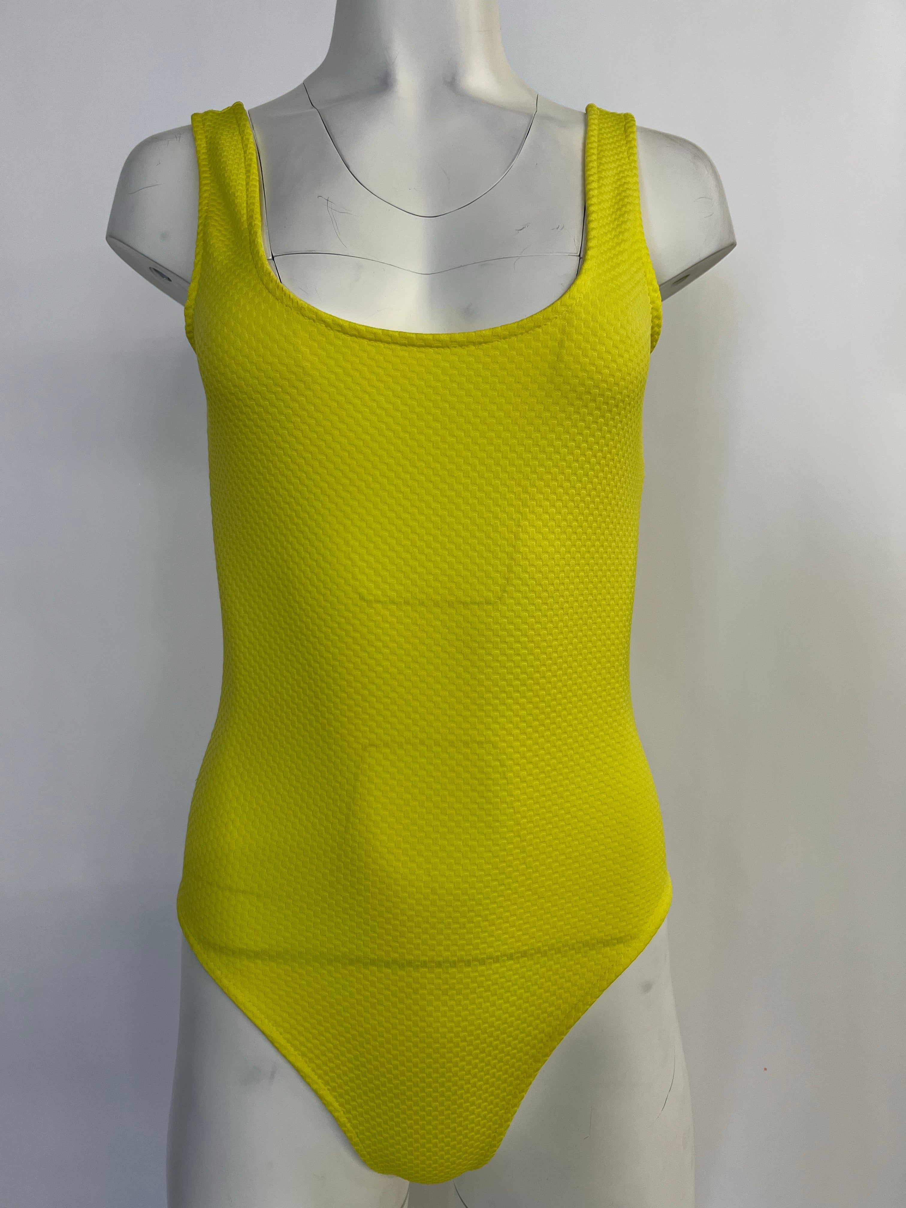 Neon Yellow Bodysuit